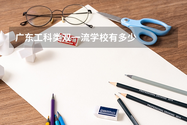 广东工科类双一流学校有多少