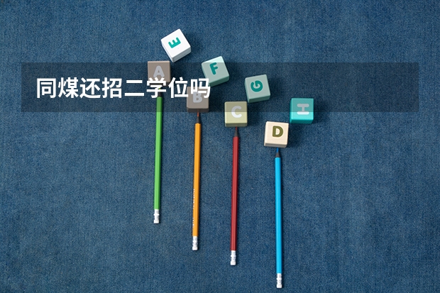 同煤还招二学位吗