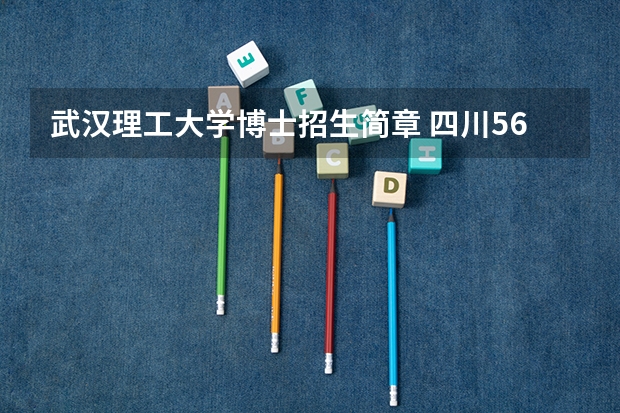 武汉理工大学博士招生简章 四川565分可以上什么大学