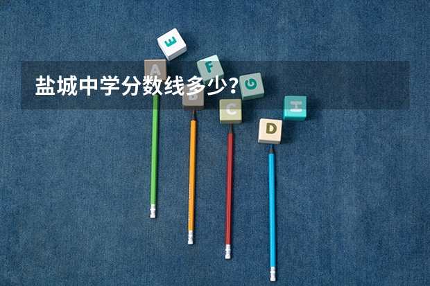 盐城中学分数线多少？