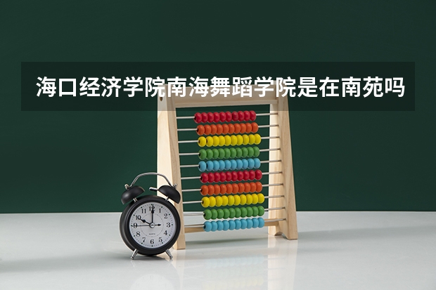 海口经济学院南海舞蹈学院是在南苑吗