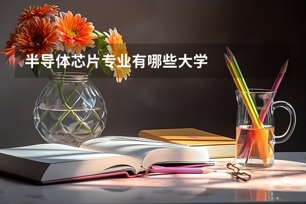 半导体芯片专业有哪些大学