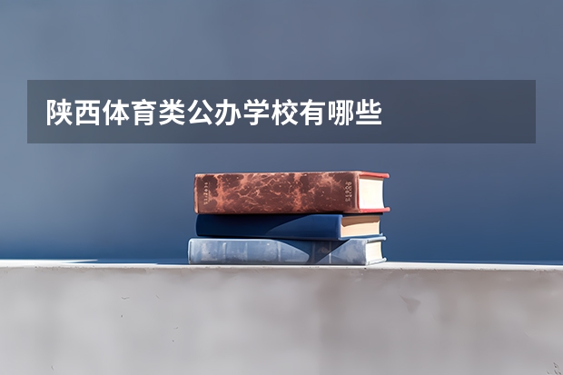 陕西体育类公办学校有哪些