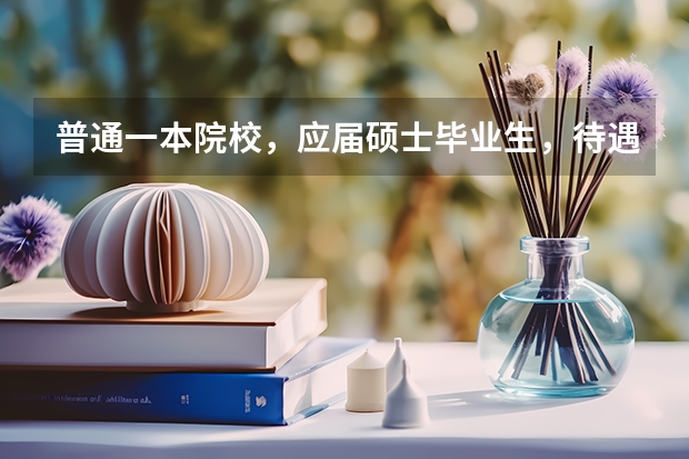 普通一本院校，应届硕士毕业生，待遇如何？