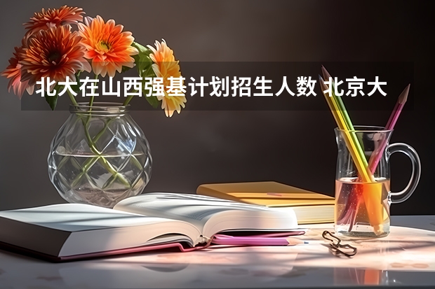 北大在山西强基计划招生人数 北京大学强基计划报名人数