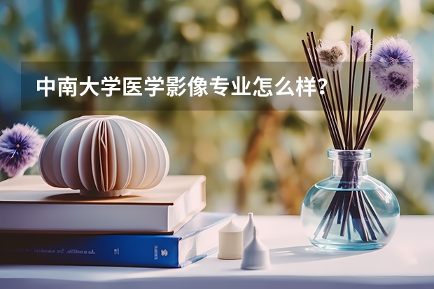 中南大学医学影像专业怎么样？