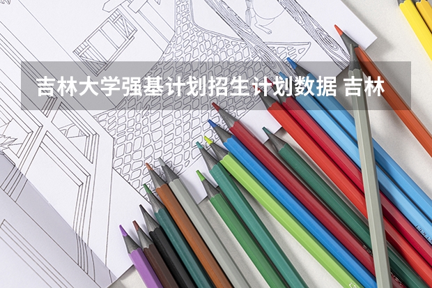 吉林大学强基计划招生计划数据 吉林大学强基计划报名人数