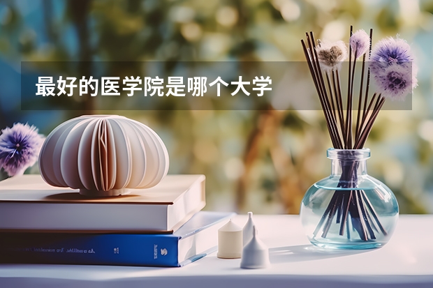 最好的医学院是哪个大学