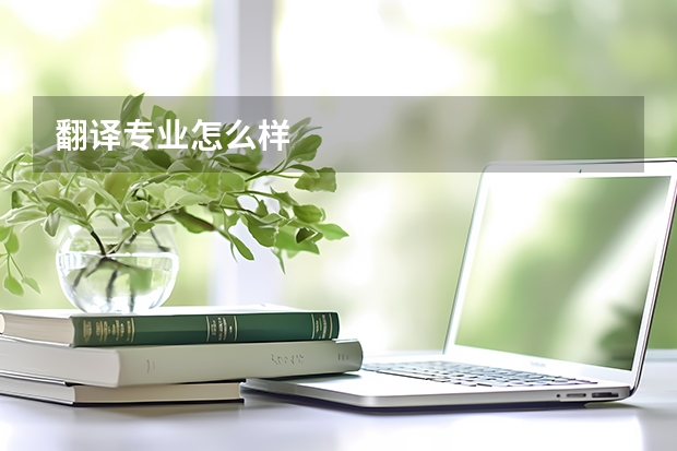翻译专业怎么样