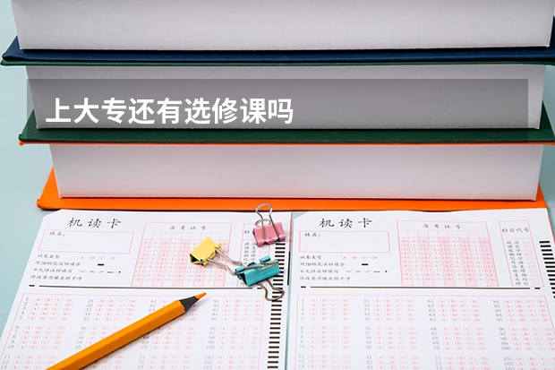 上大专还有选修课吗