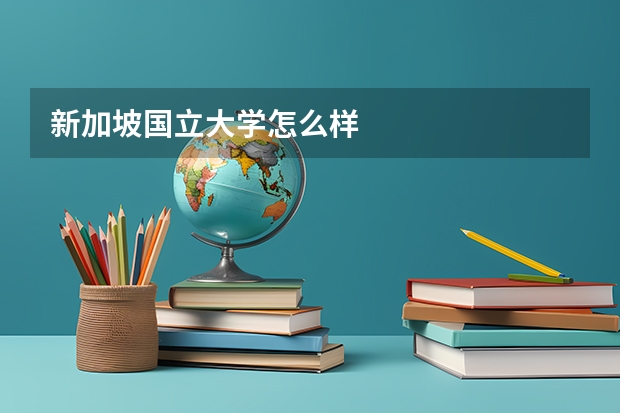 新加坡国立大学怎么样