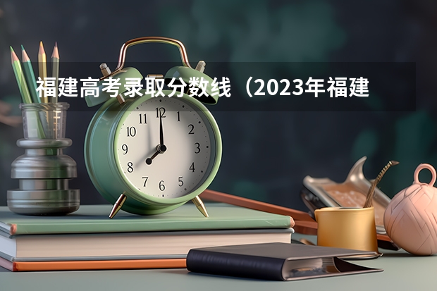 福建高考录取分数线（2023年福建高考分数线公布）