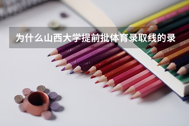 为什么山西大学提前批体育录取线的录取通知书现在还没有收到