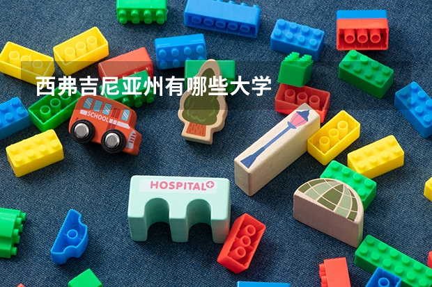西弗吉尼亚州有哪些大学