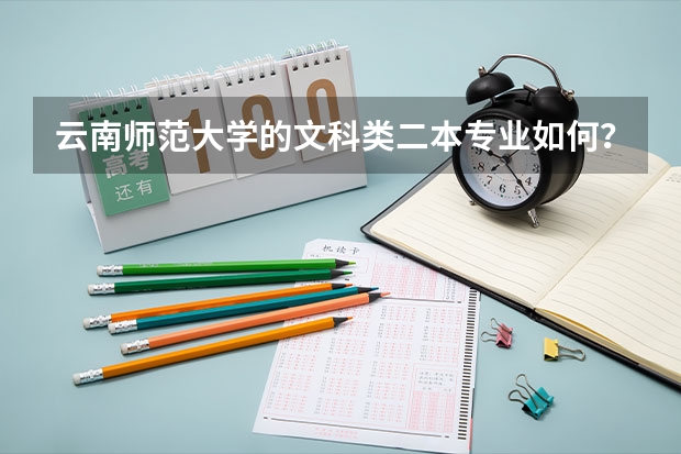 云南师范大学的文科类二本专业如何？