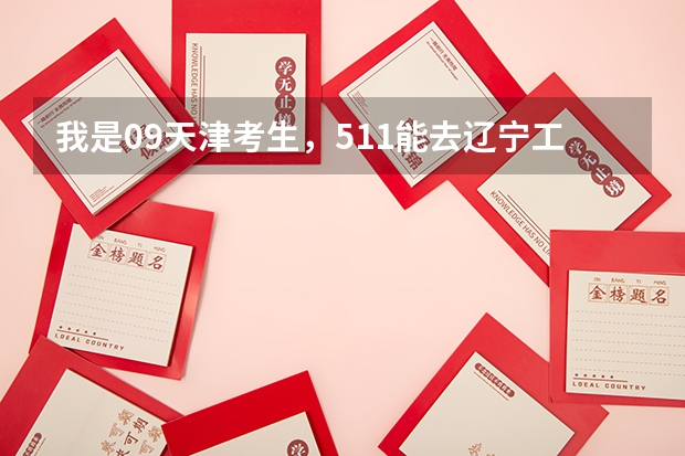 我是09天津考生，511能去辽宁工程技术大学吗？录取结果什么时候可以查到？在哪查？