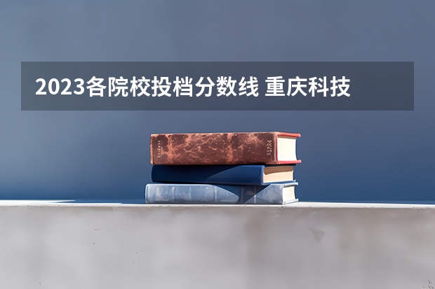 2023各院校投档分数线 重庆科技职业学院录取分数线
