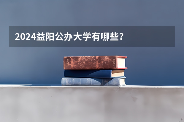 2024益阳公办大学有哪些？