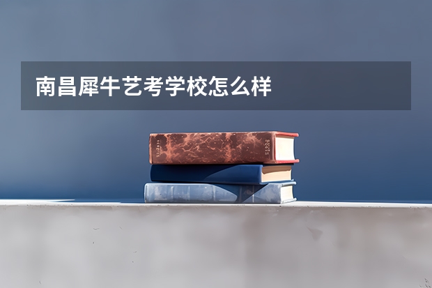 南昌犀牛艺考学校怎么样