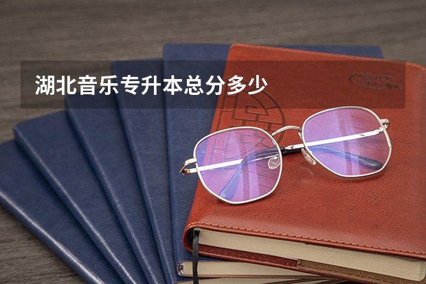 湖北音乐专升本总分多少