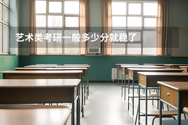 艺术类考研一般多少分就稳了