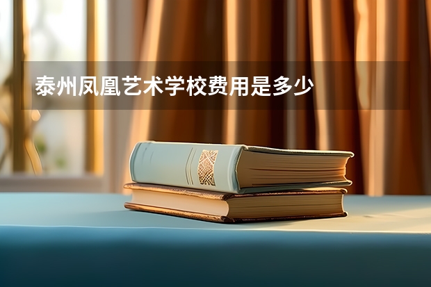 泰州凤凰艺术学校费用是多少