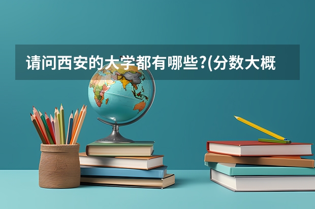 请问西安的大学都有哪些?(分数大概在580-600之间的)