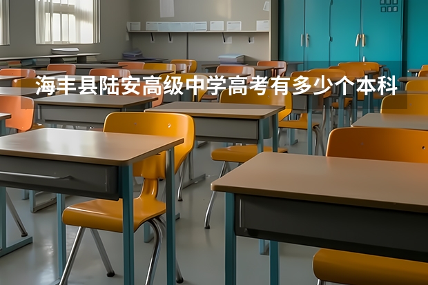 海丰县陆安高级中学高考有多少个本科生