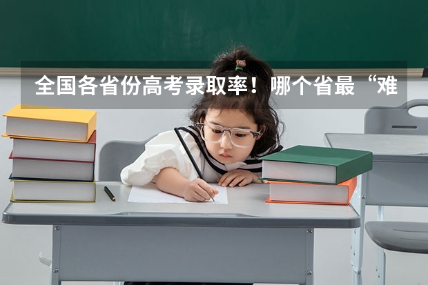 全国各省份高考录取率！哪个省最“难”？