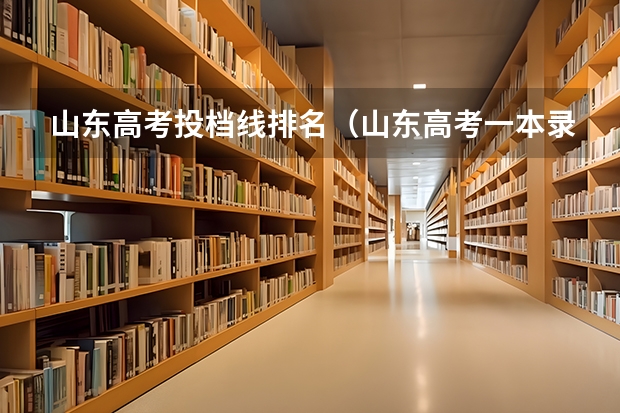 山东高考投档线排名（山东高考一本录取率）