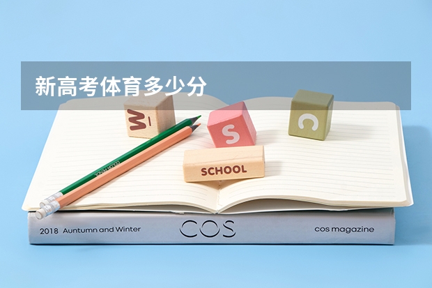 新高考体育多少分