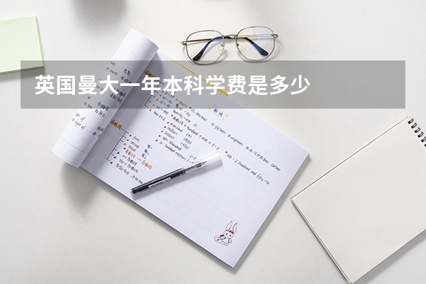 英国曼大一年本科学费是多少