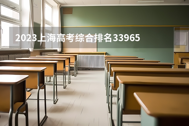2023上海高考综合排名33965的考生报哪所大学 往年录取分数线