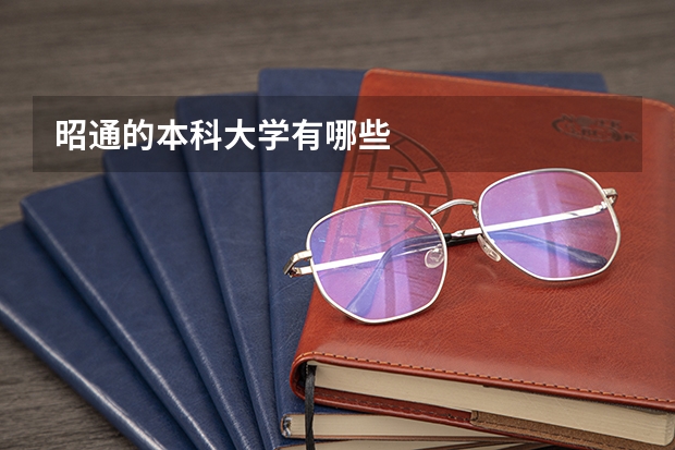 昭通的本科大学有哪些