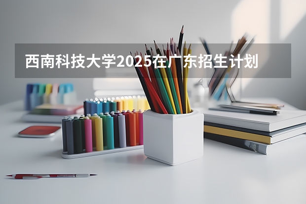 西南科技大学2025在广东招生计划预测