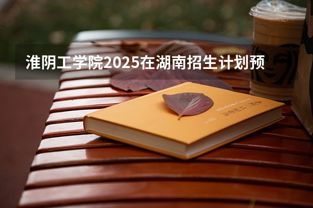 淮阴工学院2025在湖南招生计划预测
