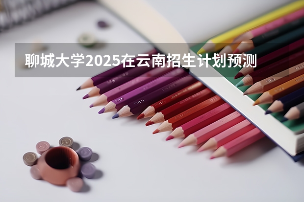 聊城大学2025在云南招生计划预测