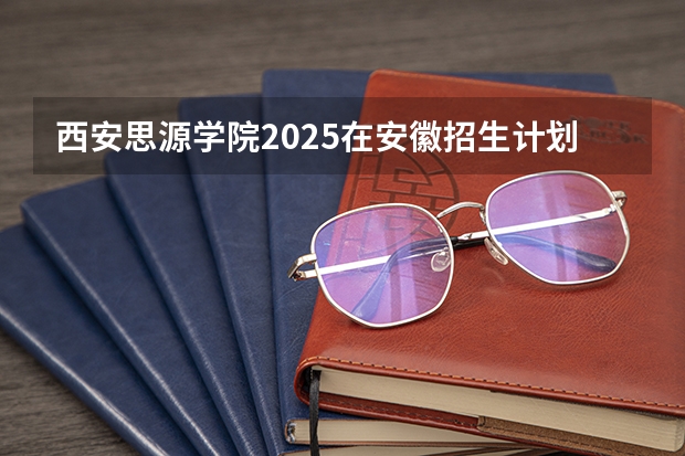 西安思源学院2025在安徽招生计划预测