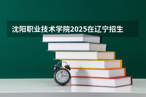 沈阳职业技术学院2025在辽宁招生计划预测
