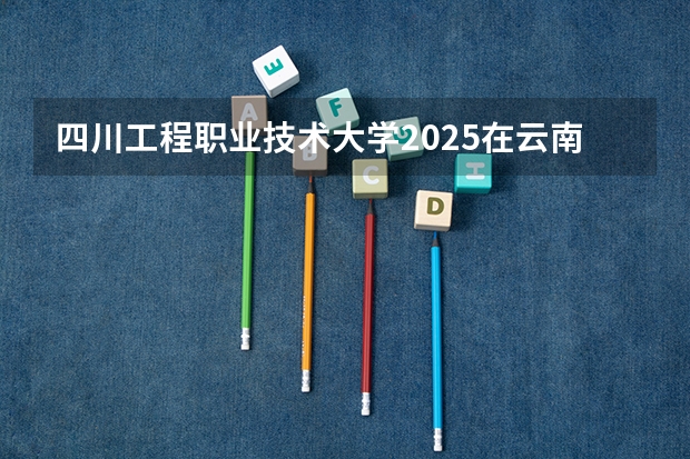 四川工程职业技术大学2025在云南招生计划预测