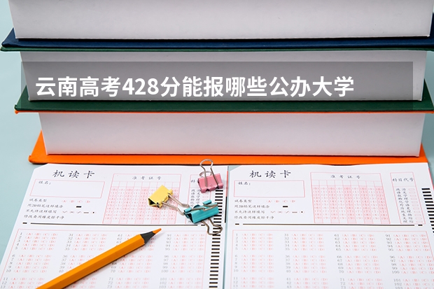 云南高考428分能报哪些公办大学