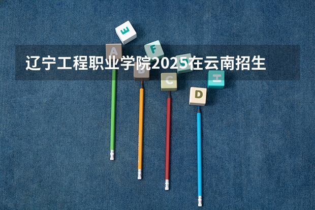 辽宁工程职业学院2025在云南招生计划预测