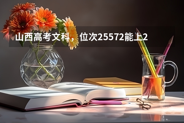 山西高考文科，位次25572能上2c吗