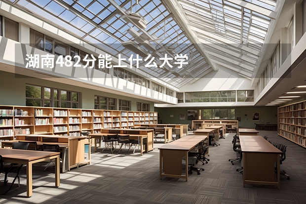 湖南482分能上什么大学