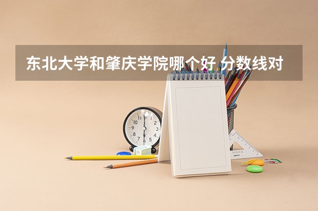 东北大学和肇庆学院哪个好 分数线对比