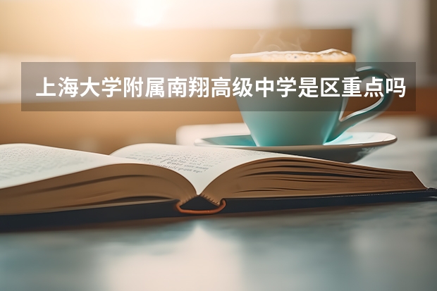 上海大学附属南翔高级中学是区重点吗