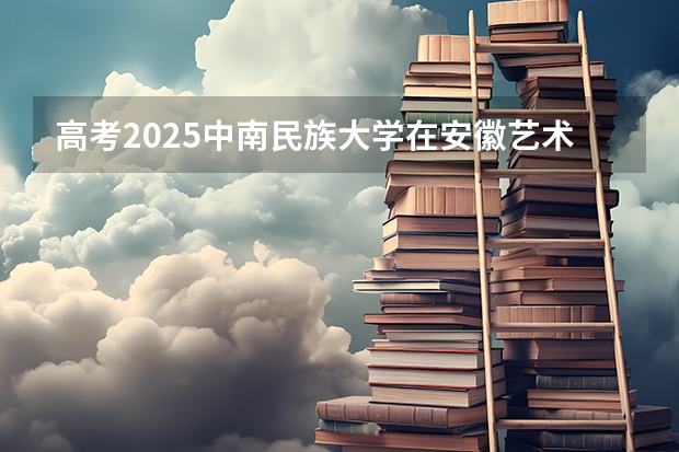 高考2025中南民族大学在安徽艺术类投档分数线总汇