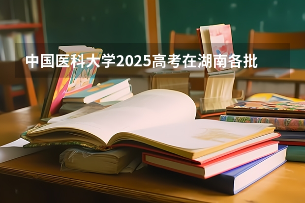 中国医科大学2025高考在湖南各批次选科要求