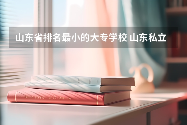 山东省排名最小的大专学校 山东私立大专排名一览表