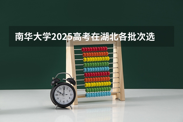 南华大学2025高考在湖北各批次选科要求
